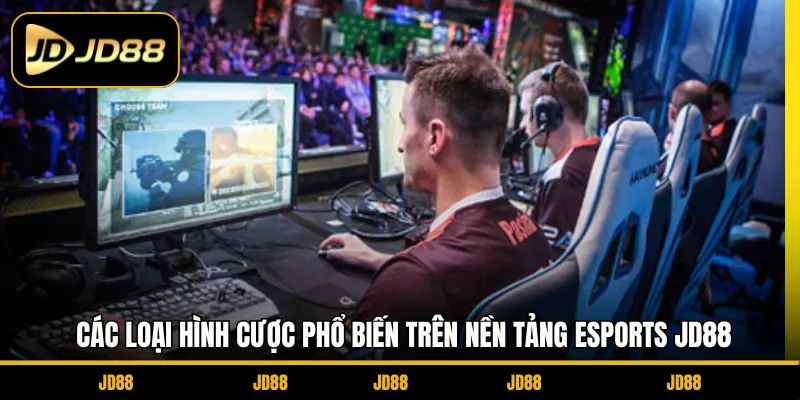 Các loại hình cược phổ biến trên nền tảng esports JD88